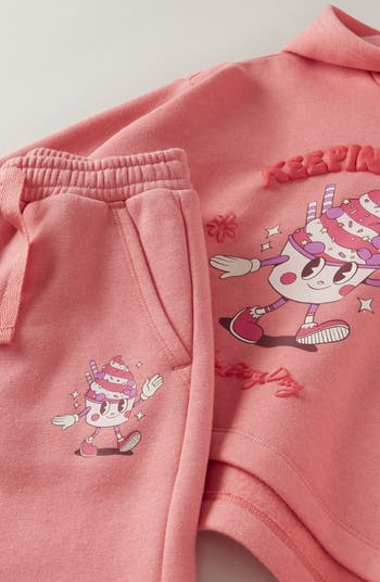 Kids' Fleece Hoodie & Pants Set