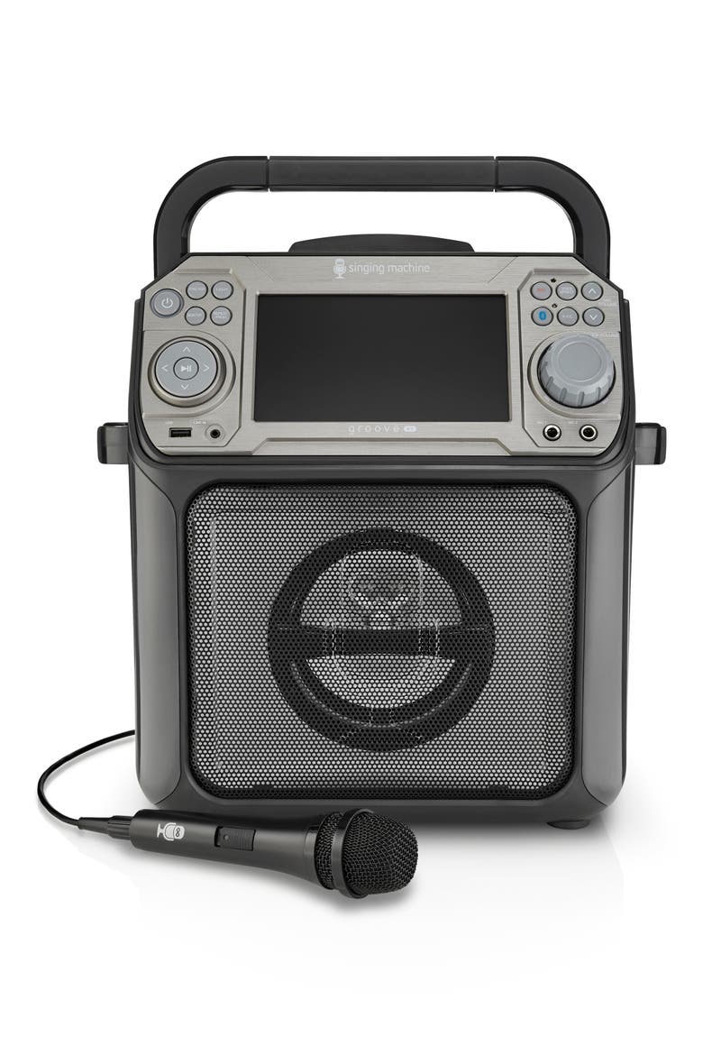 Groove Cube Cube XL Karaoke Player, Alternate, color, BLACK