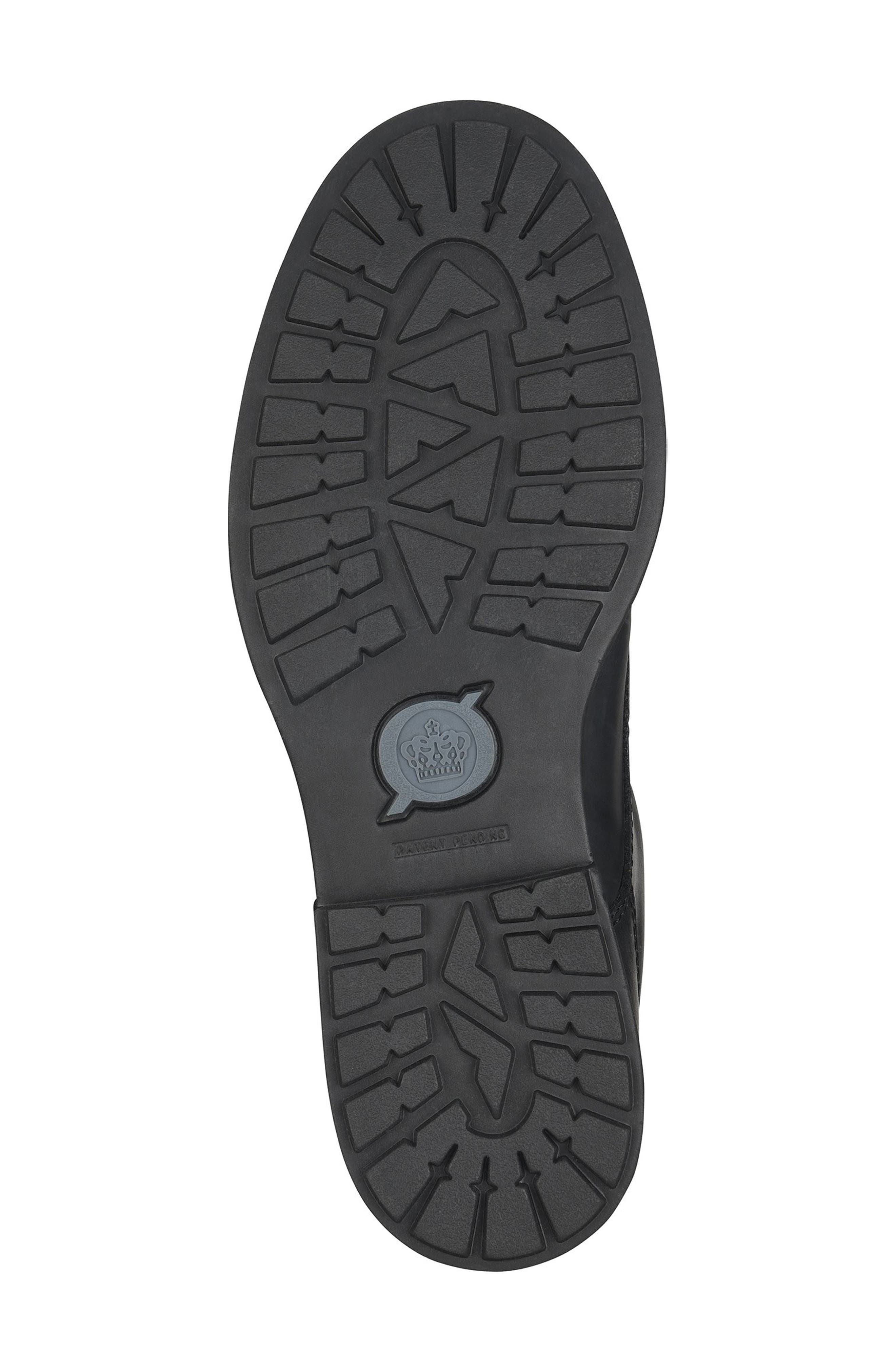 Sebastian Leather Cap Toe Derby, Alternate, color, BLACK F/ G