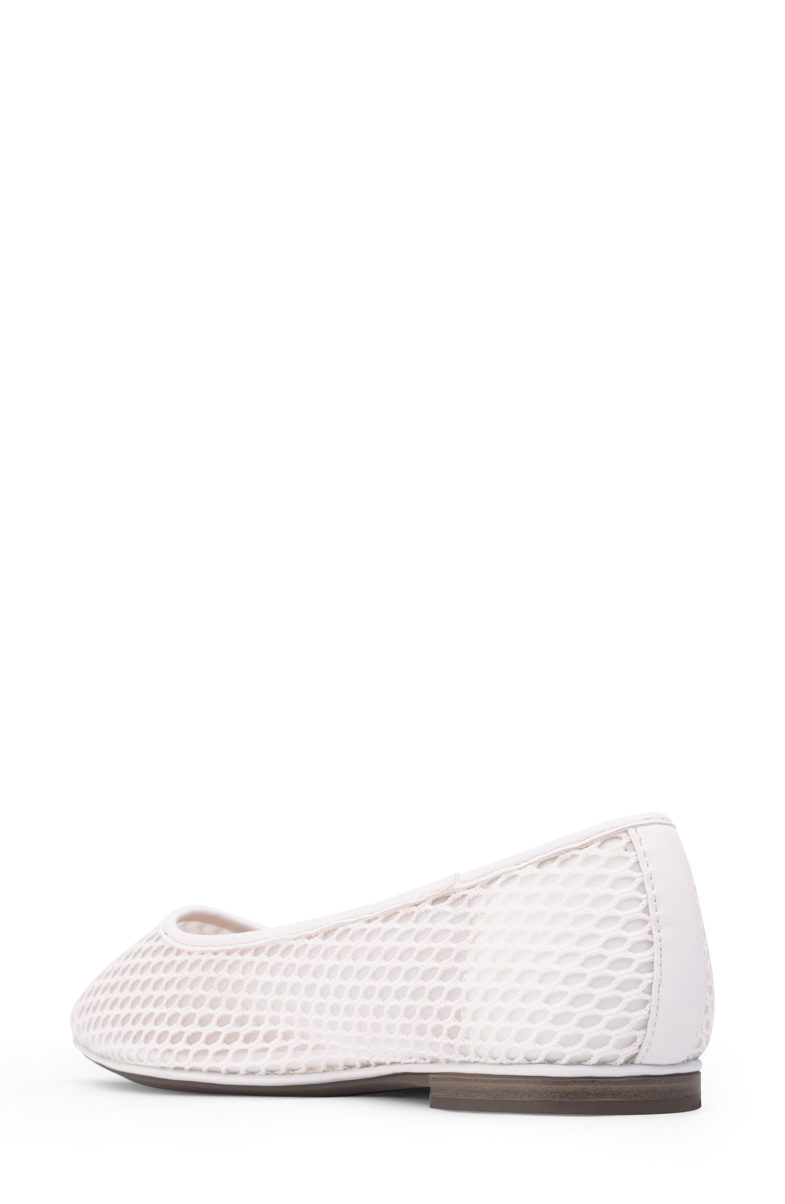 Me Too Baylin Ballet Flat, Alternate, color, White