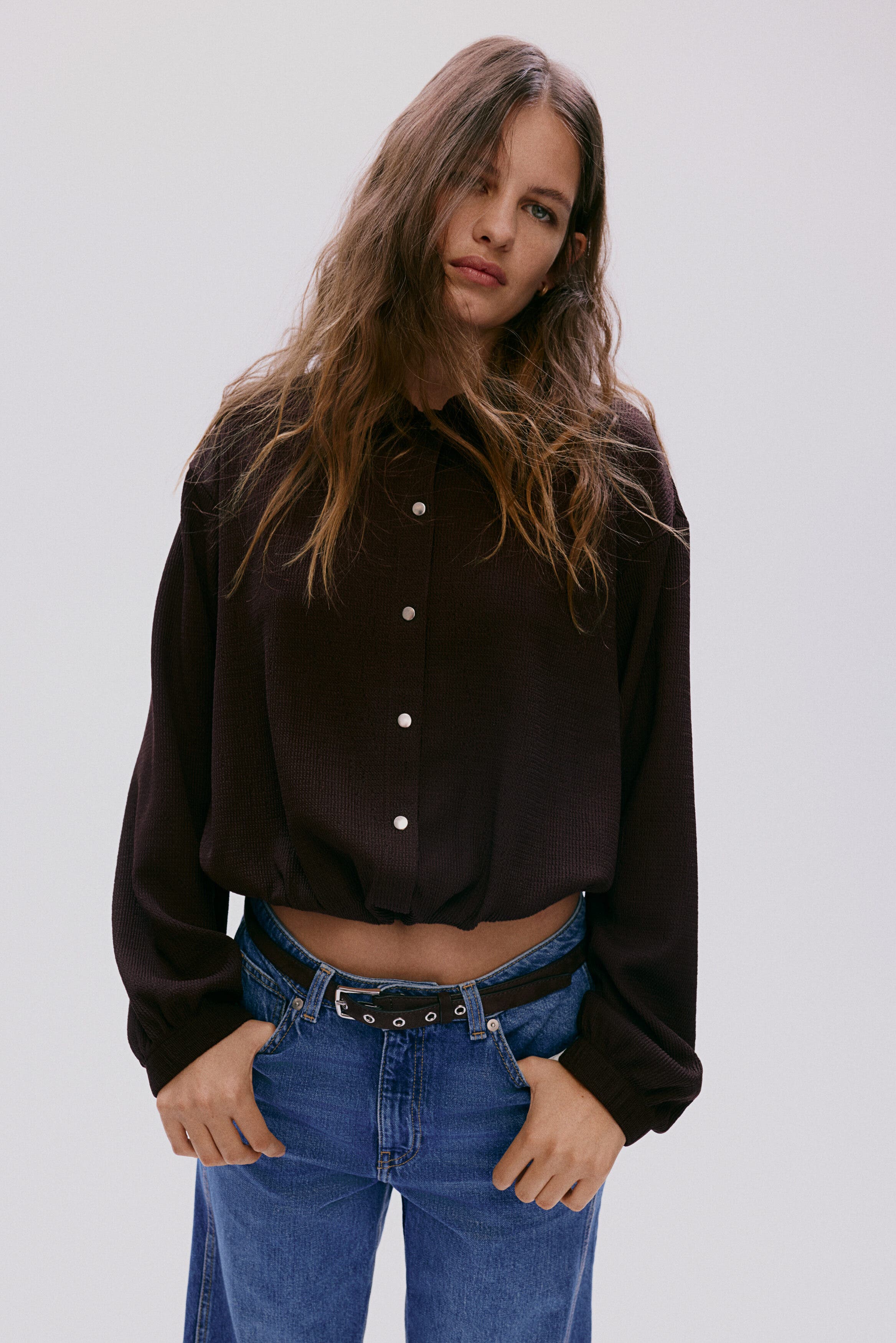 Textured Jersey Jacket - image 2