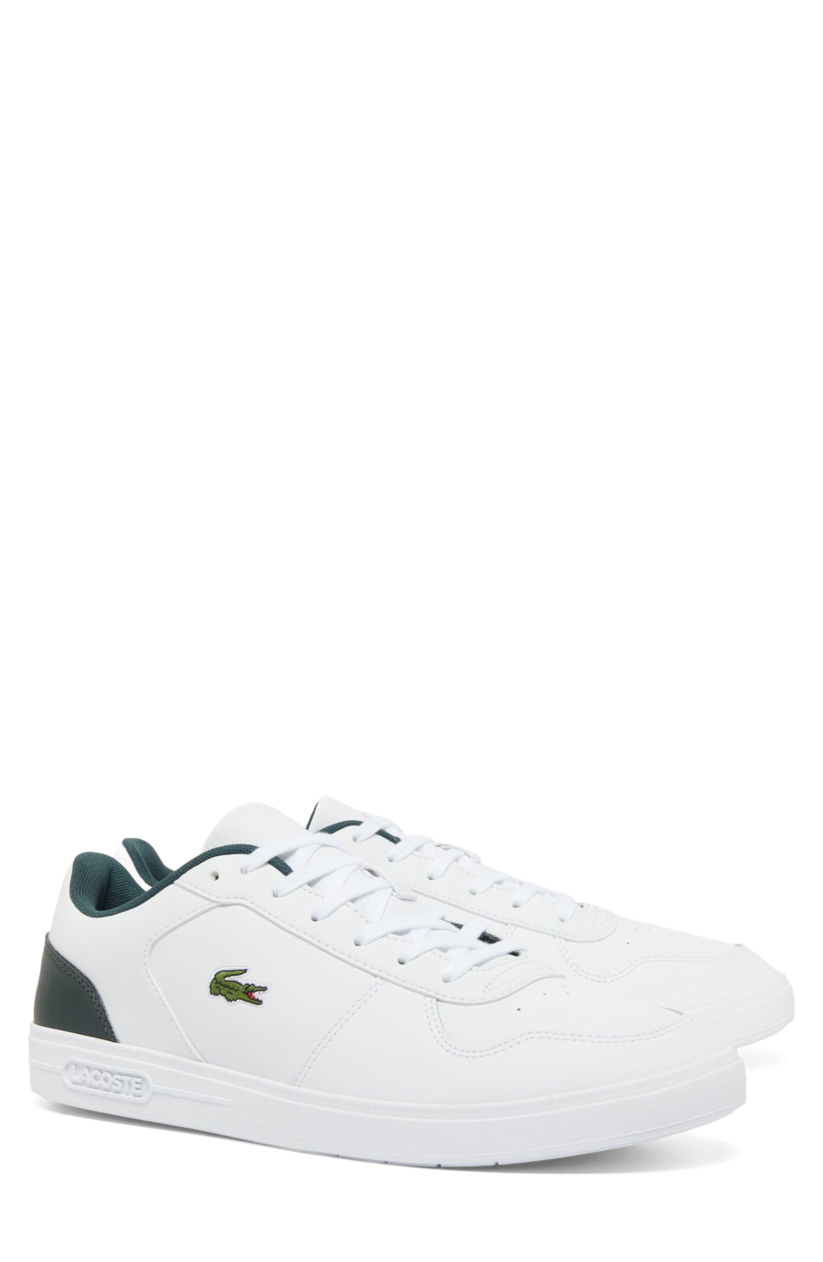  White/ Dark Green