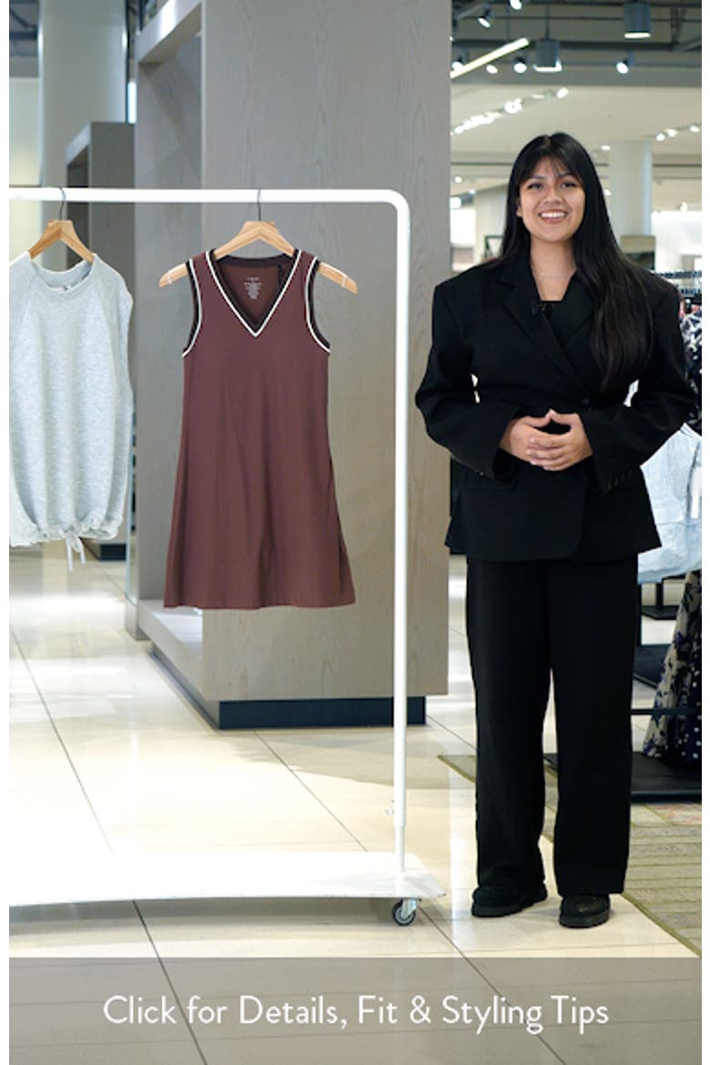 Kalani V-Neck Minidress video
