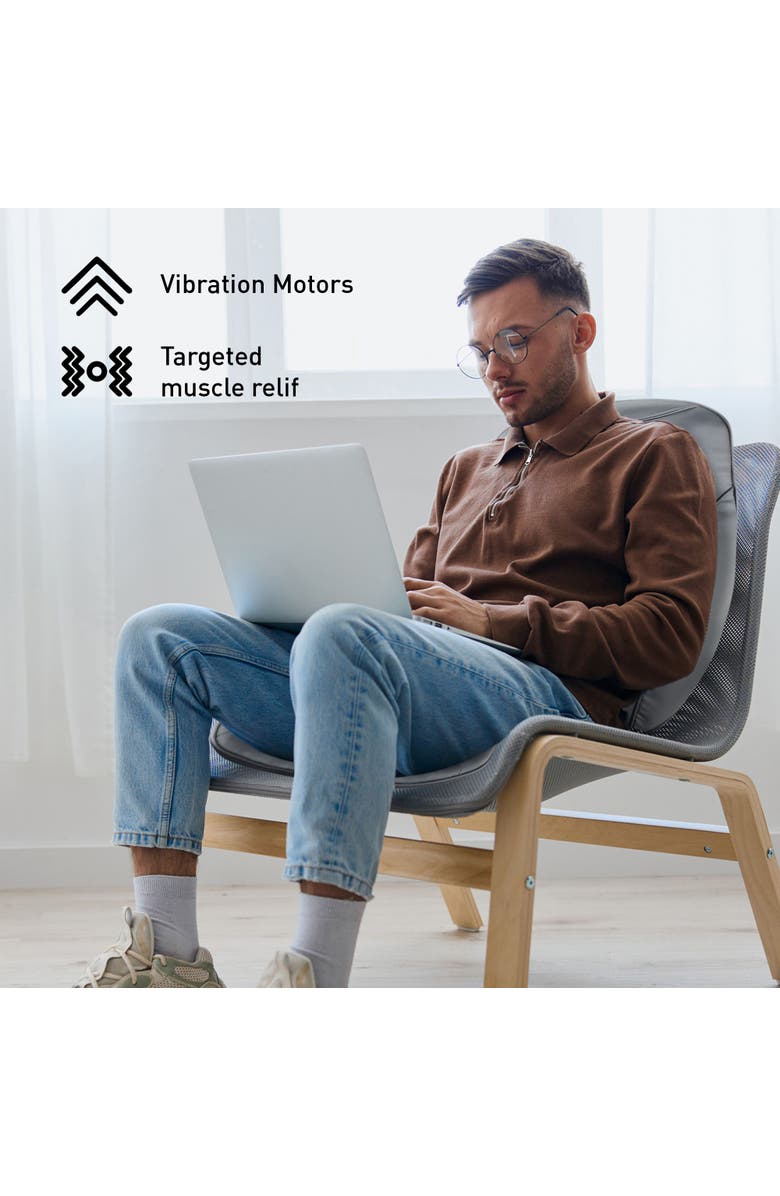 PURSONIC Total Relaxation Bundle - Includes Shiatsu Chair Massager with Vibration & Collapsible Wireless Footbath Spa Massager, Alternate, color, Multicolor