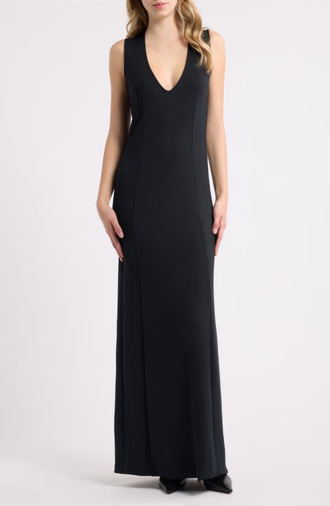 Hunter V Neck Maxi Dress