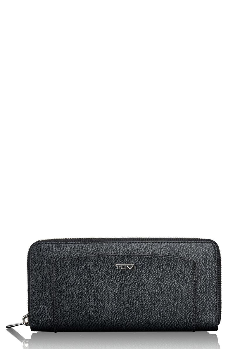 TUMI Zip Around Continental Wallet, Main, color,