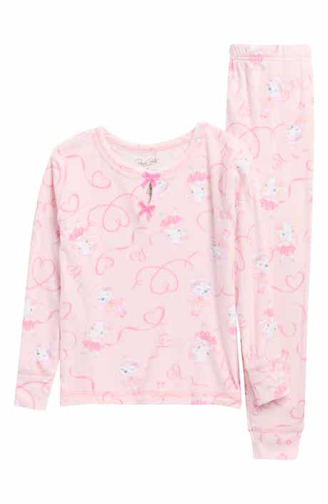 Kids' Luxe Goals 2-Piece Velour Pajamas