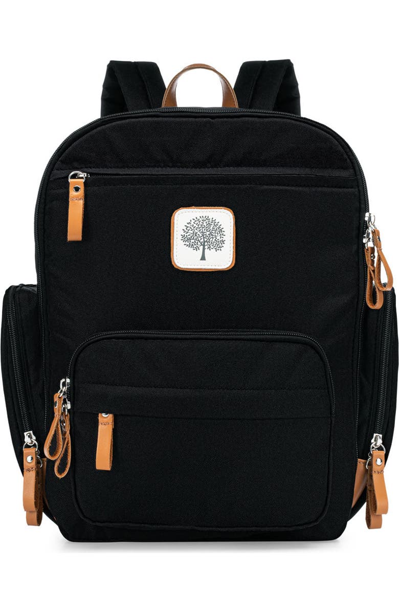 Parker Baby Co. Birch Bag Mini Diaper Backpack, Main, color, Black