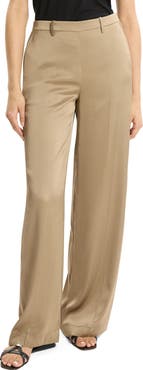 Theory Relaxed Satin Pants
