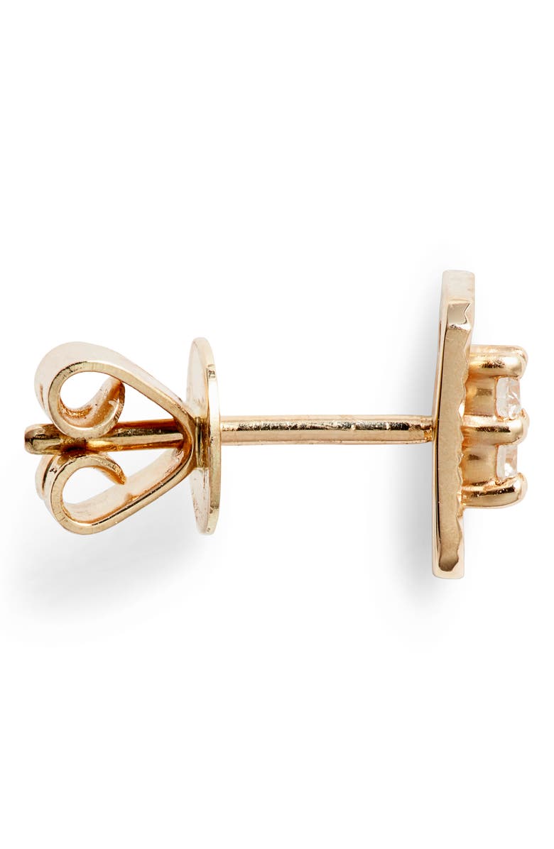 Dana Rebecca Designs Mikaela Stelle Diamond Rectangle Stud Earrings, Alternate, color, 