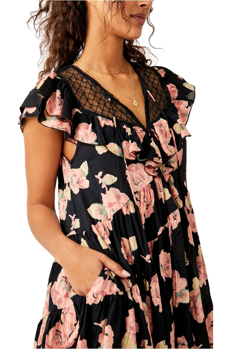 Free People Tilly Print Tunic Dress, Alternate, color,