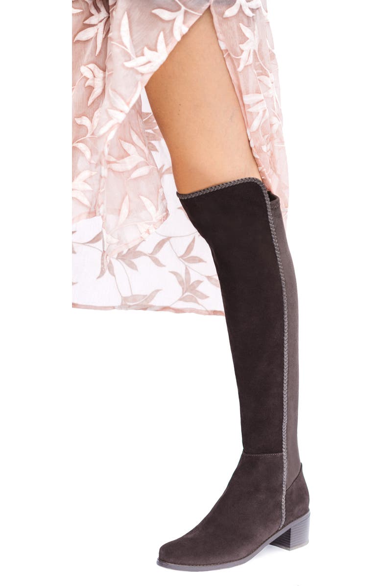 AquaDiva Florence Waterproof Over the Knee Boot, Alternate, color,