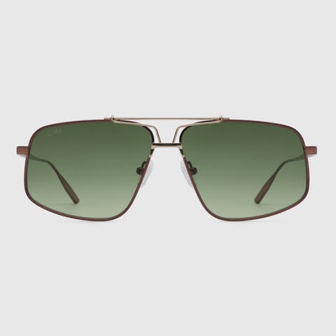 Havana Metal Sunglasses