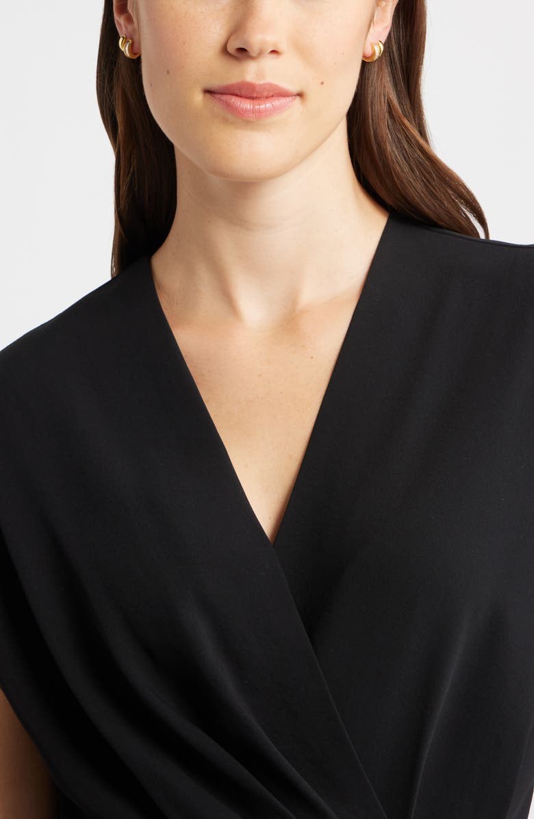 Nordstrom Set of 2 Chubby Huggie Hoop Earrngs, Alternate, color, Clear- Gold