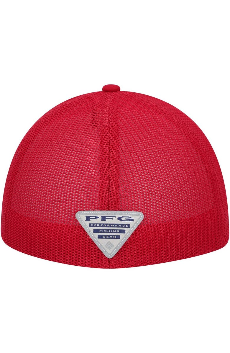 Columbia Men's Columbia Crimson Alabama Crimson Tide PFG Hooks Flex Hat, Alternate, color, Crimson