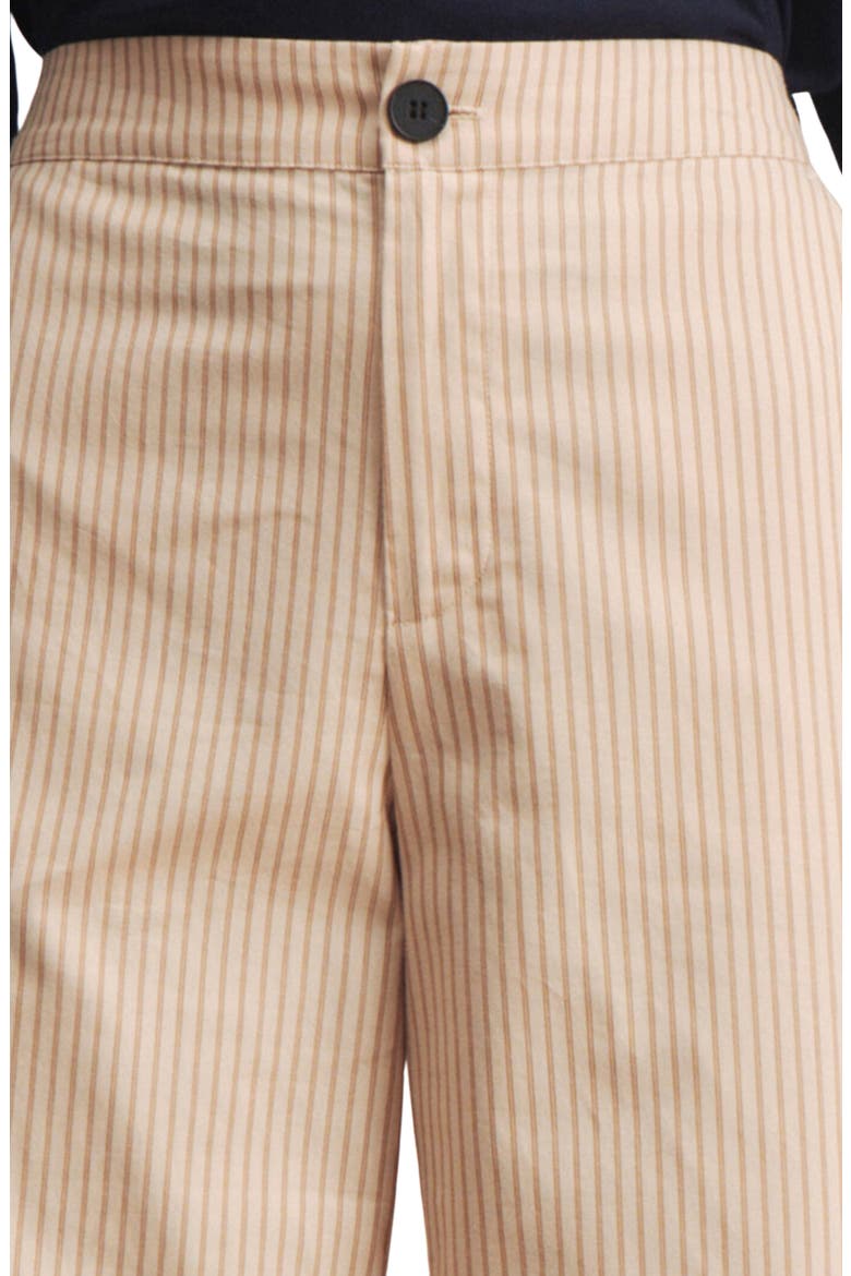 Eloise Pinstripe Wide Leg Pants, Alternate, color, DARK OPAL WHITE PINSTRIPE