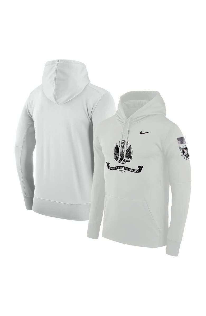 Nike Men's Nike Gray Army Black Knights Army 250 Collection Therma Hoodie, Main, color, Gray