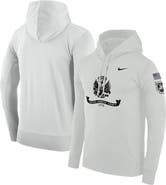 Nike Men's Nike Gray Army Black Knights Army 250 Collection Therma Hoodie