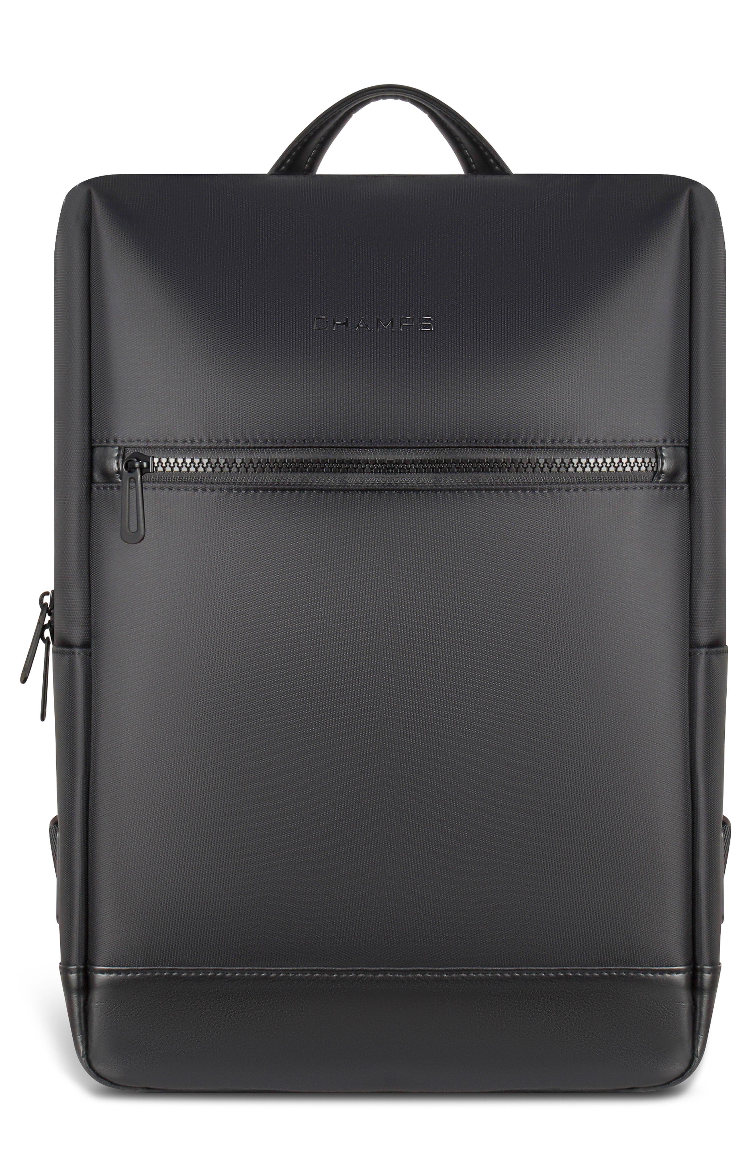 CHAMPS Onyx Modern Waterproof Backpack
