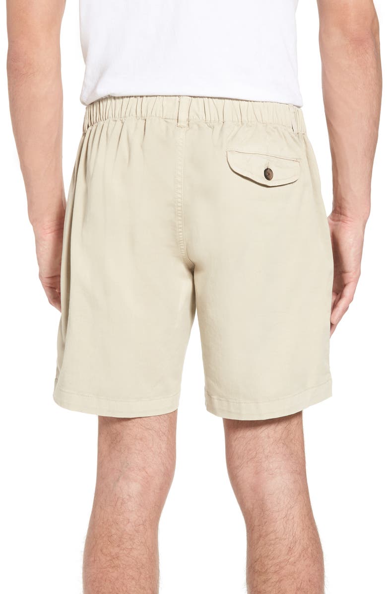 Vintage 1946 7in Snappers Elastic Waist Shorts, Alternate, color, 