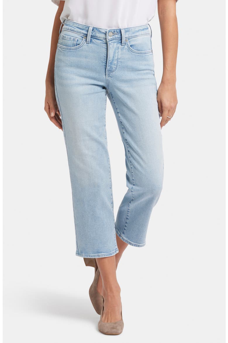 Piper Crop Relaxed Straight Leg Jeans, Main, color, MISTY RIDGE