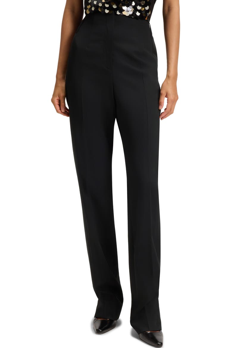 Tanjana Slim Fit Pants, Main, color, BLACK