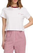 Favorite Daughter The Signature Crop Graphic T-Shirt