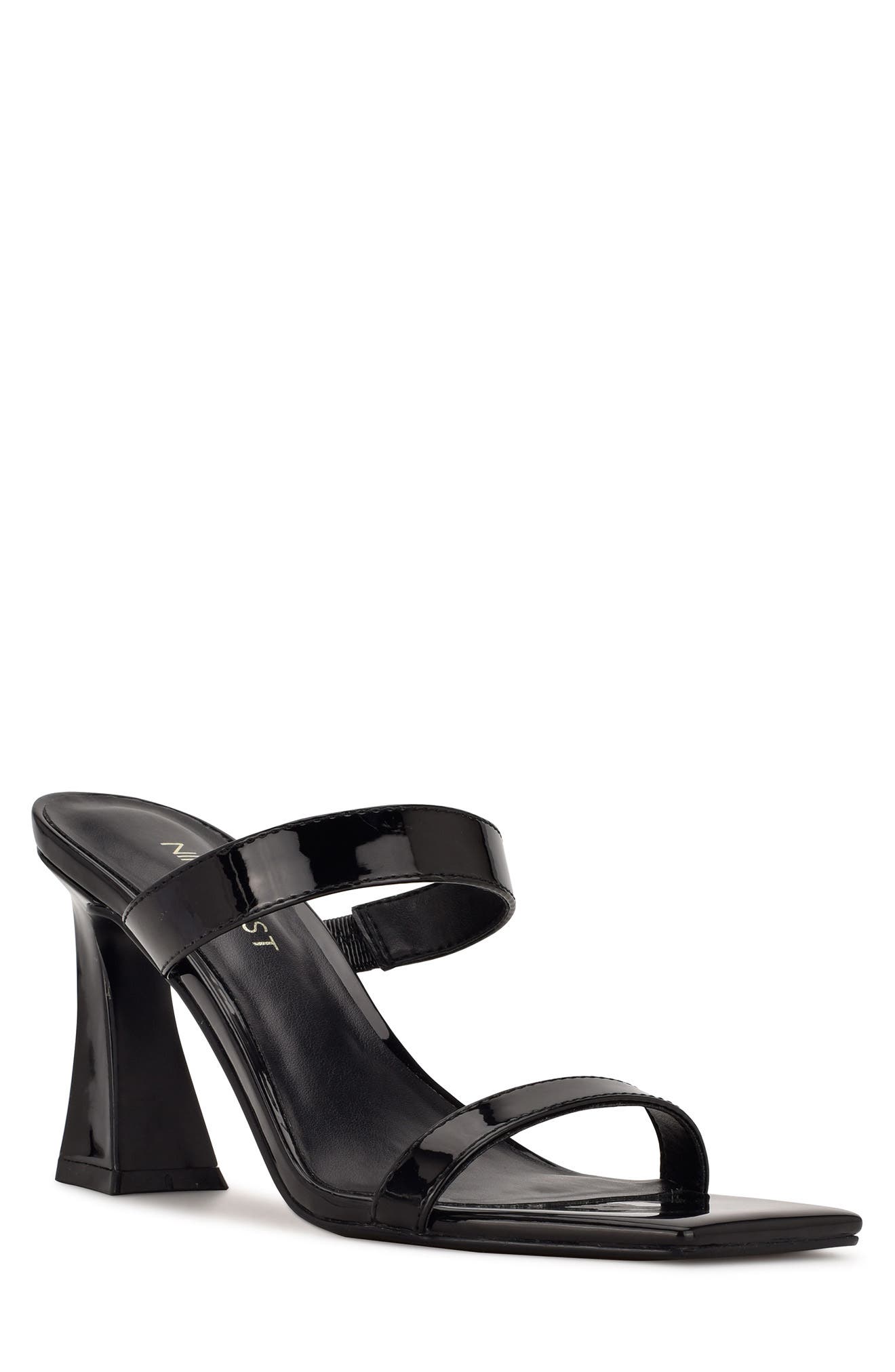 Nine West Sleek Heeled Sandal, Main, color, 