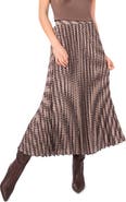 Halogen® Zig Zag Pleated Skirt