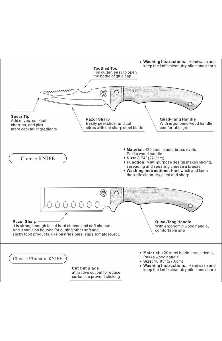 Prince of Scots Charcuterie Gift Set, Alternate, color, NO COLOR