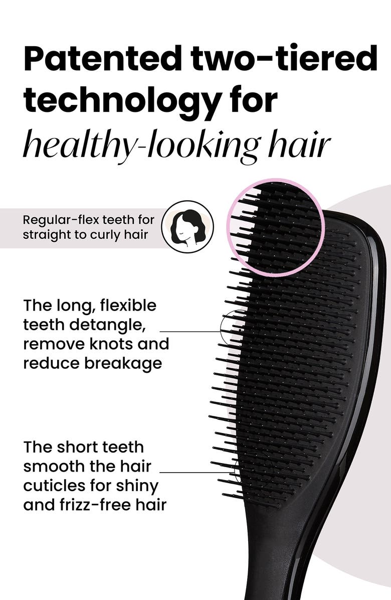 Tangle Teezer Ultimate Detangler Hairbrush - Straight to Wavy, Alternate, color, Black