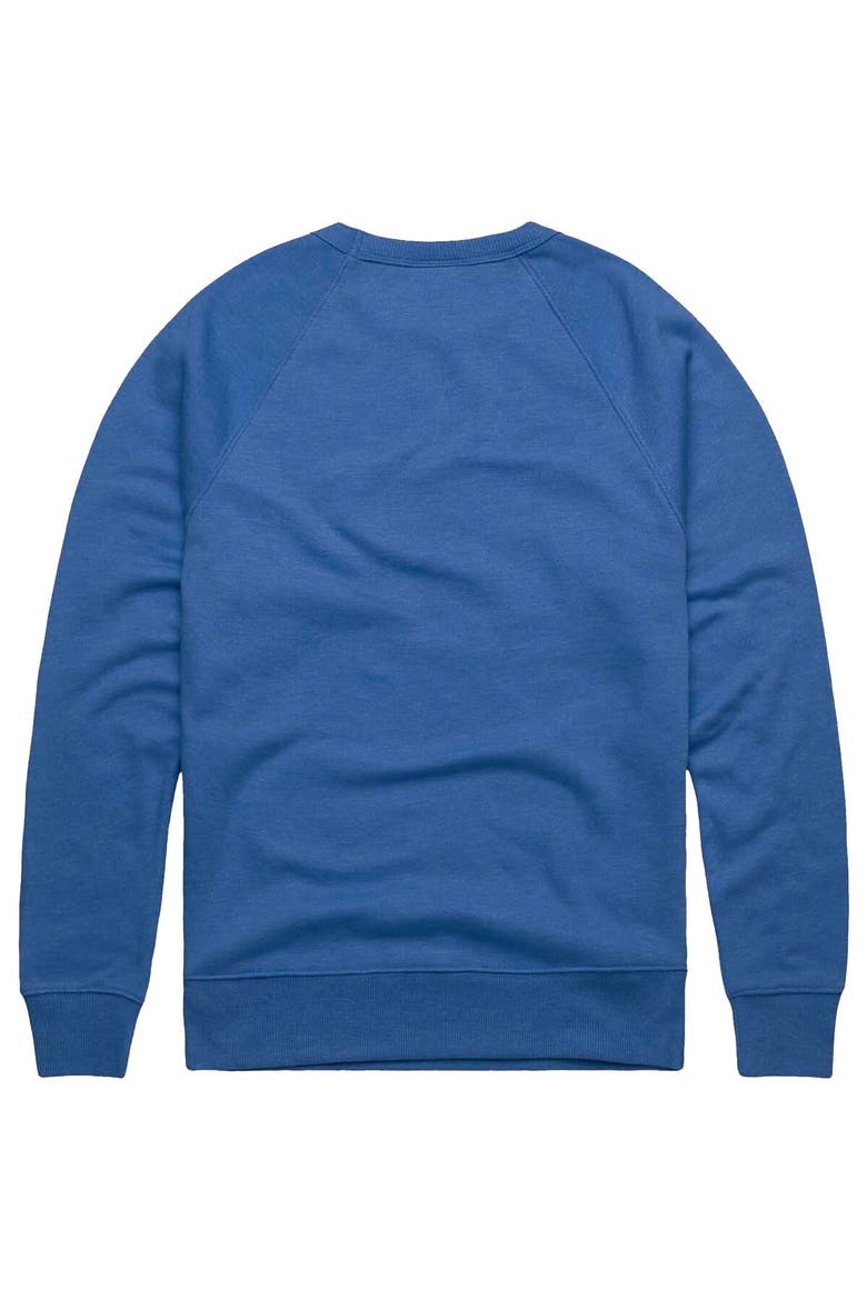 Men's Homage  Royal Brooklyn Dodgers Retro Tri-Blend Pullover Sweatshirt, Alternate, color, Royal