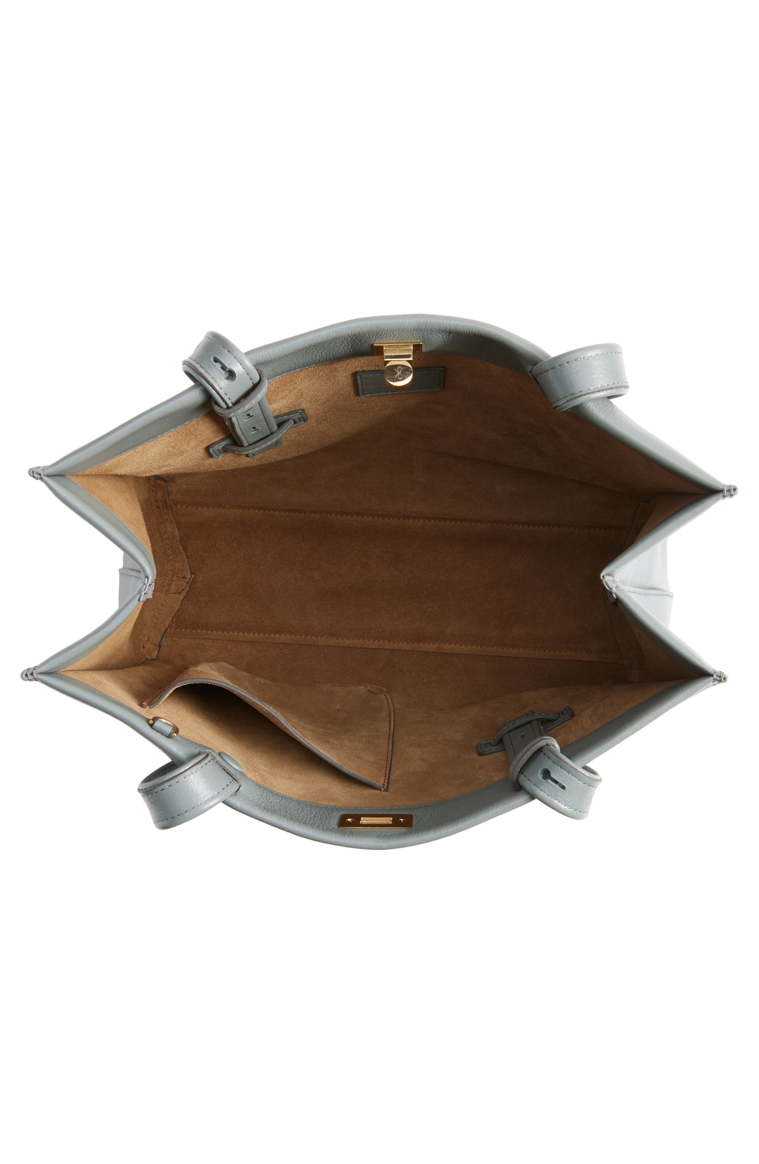 Anya Hindmarch Small Mortimer Leather Tote, Alternate, color, 