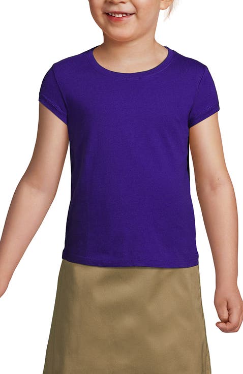 School Uniform Girls Short Sleeve Essential T-shirt