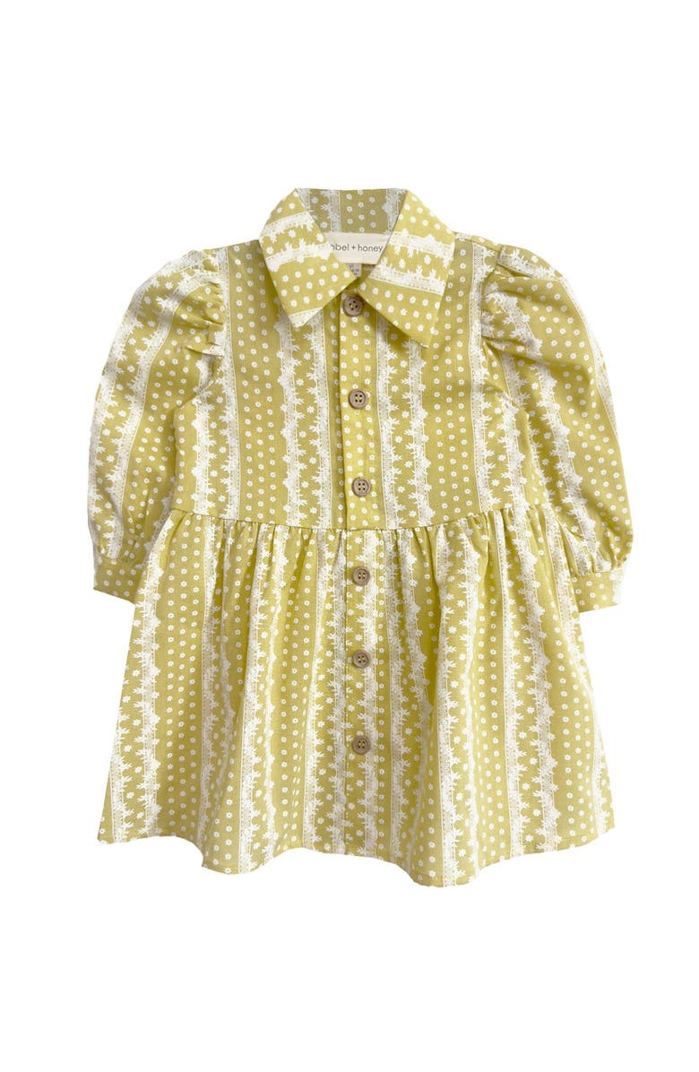 Mabel + Honey Magnolia Dress, Main, color, Yellow