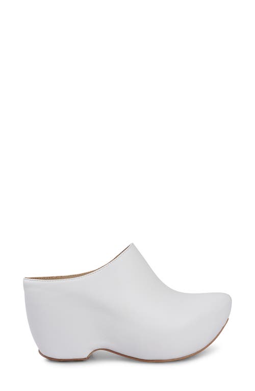 Zigi Raffaela Platform Clog In White