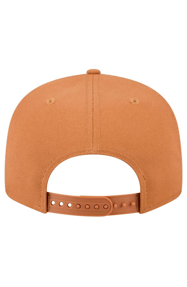 New Era Men's New Era Brown Dallas Cowboys Color Pack Side Patch 9FIFTY Snapback Hat, Alternate, color, Brown