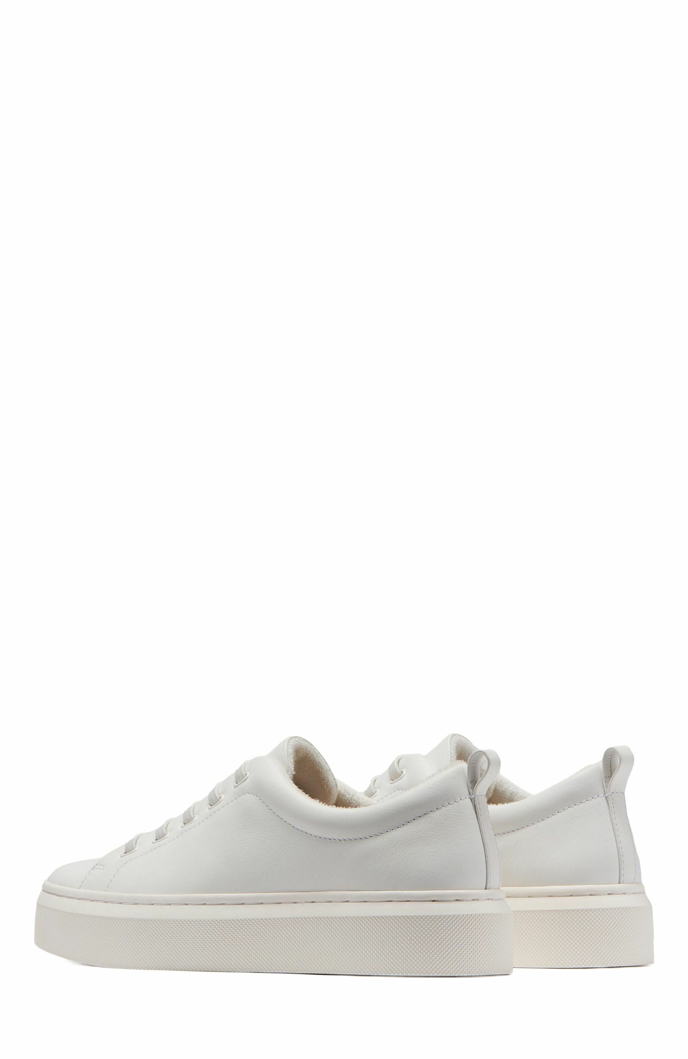 ABEO Jumpstreet Bungee Sneaker, Alternate, color, White Leather - Regular