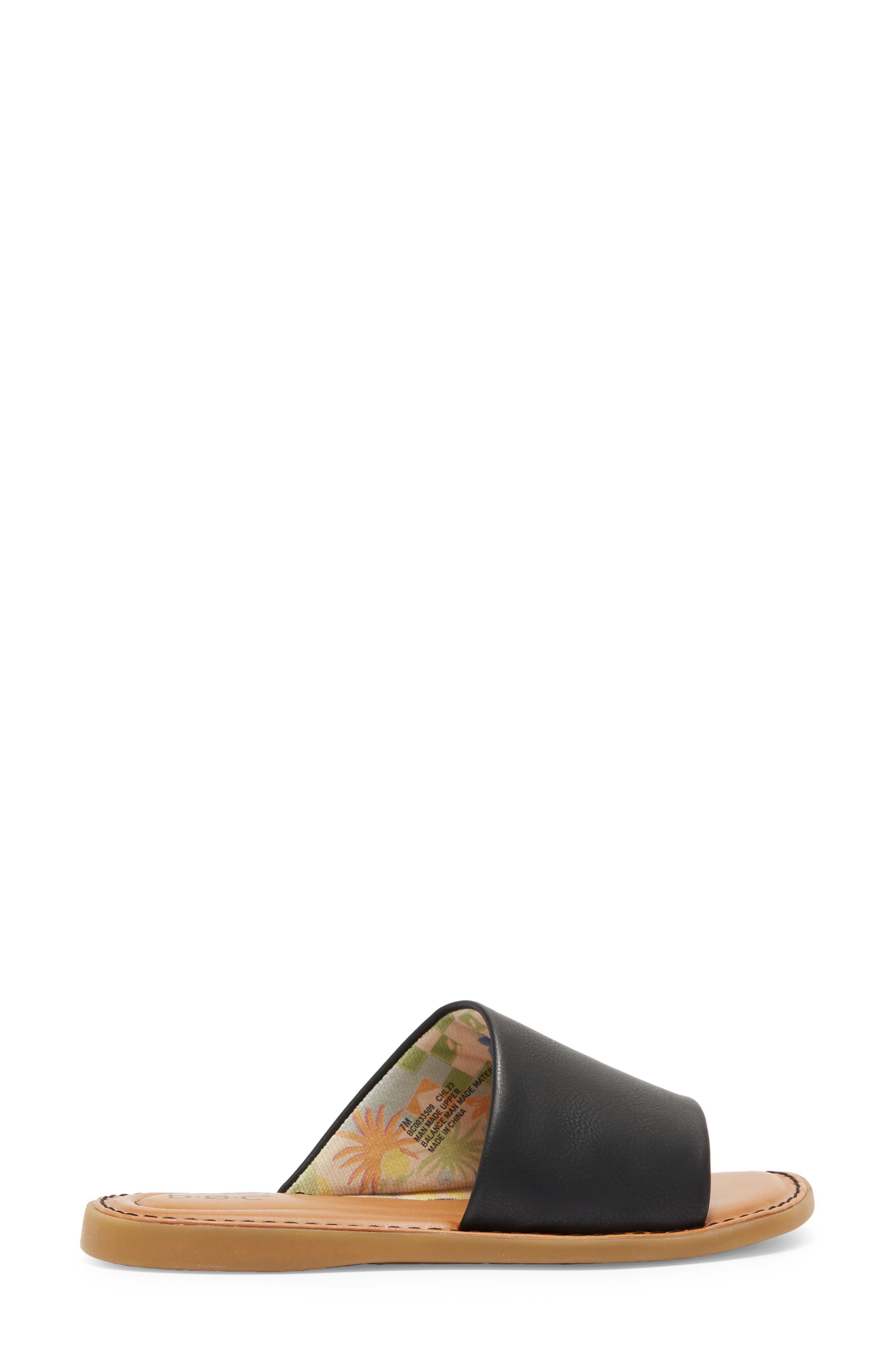 B O C BY BØRN Keely Slide Sandal, Alternate, color, Black