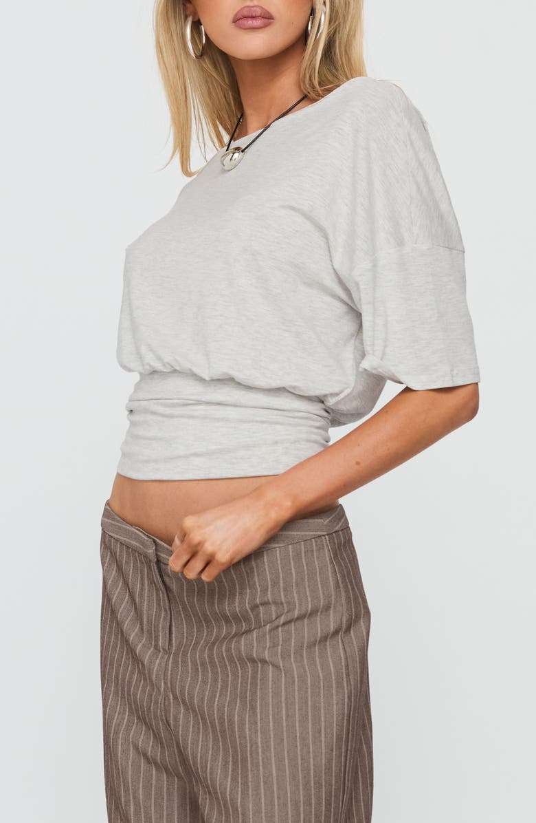 Princess Polly Ashlinn Off the Shoulder Drapey Crop Top, Alternate, color, 