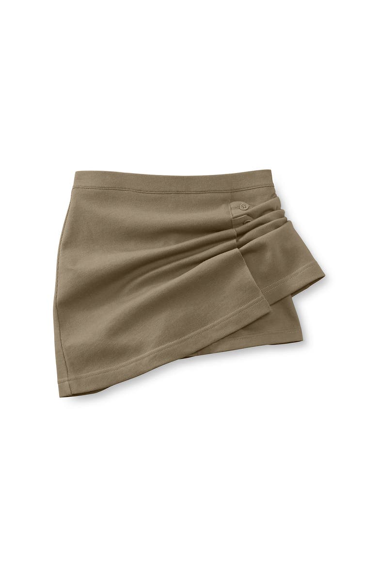 Girls Knit Skort, Alternate, color, Khaki