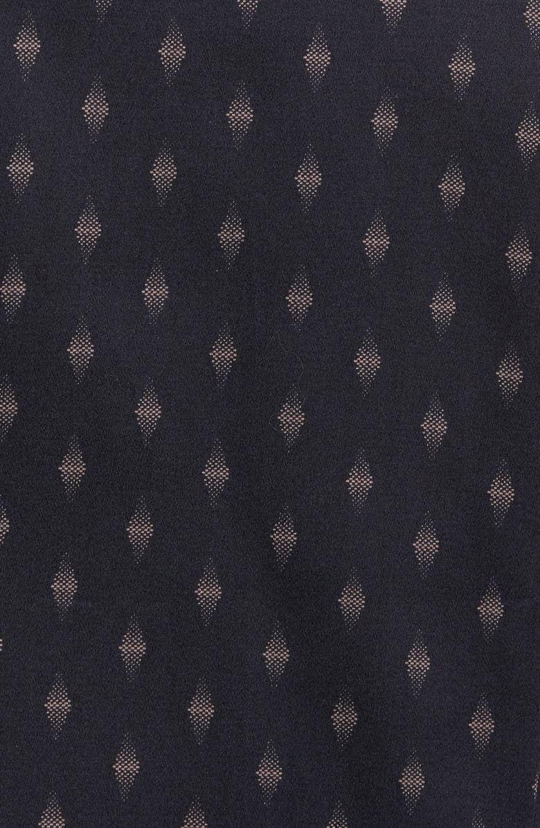 Ted Baker London Monico Slim Fit Dot Diamond Sport Shirt, Alternate, color, Navy