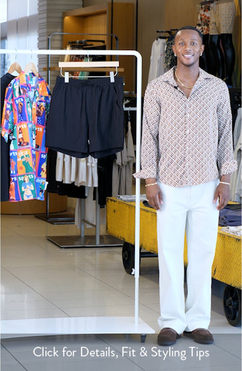 Drawstring Pull-On Resort Shorts, sales video thumbnail