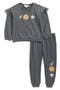 Kids' Drapey French Terry Sweater & Joggers Set