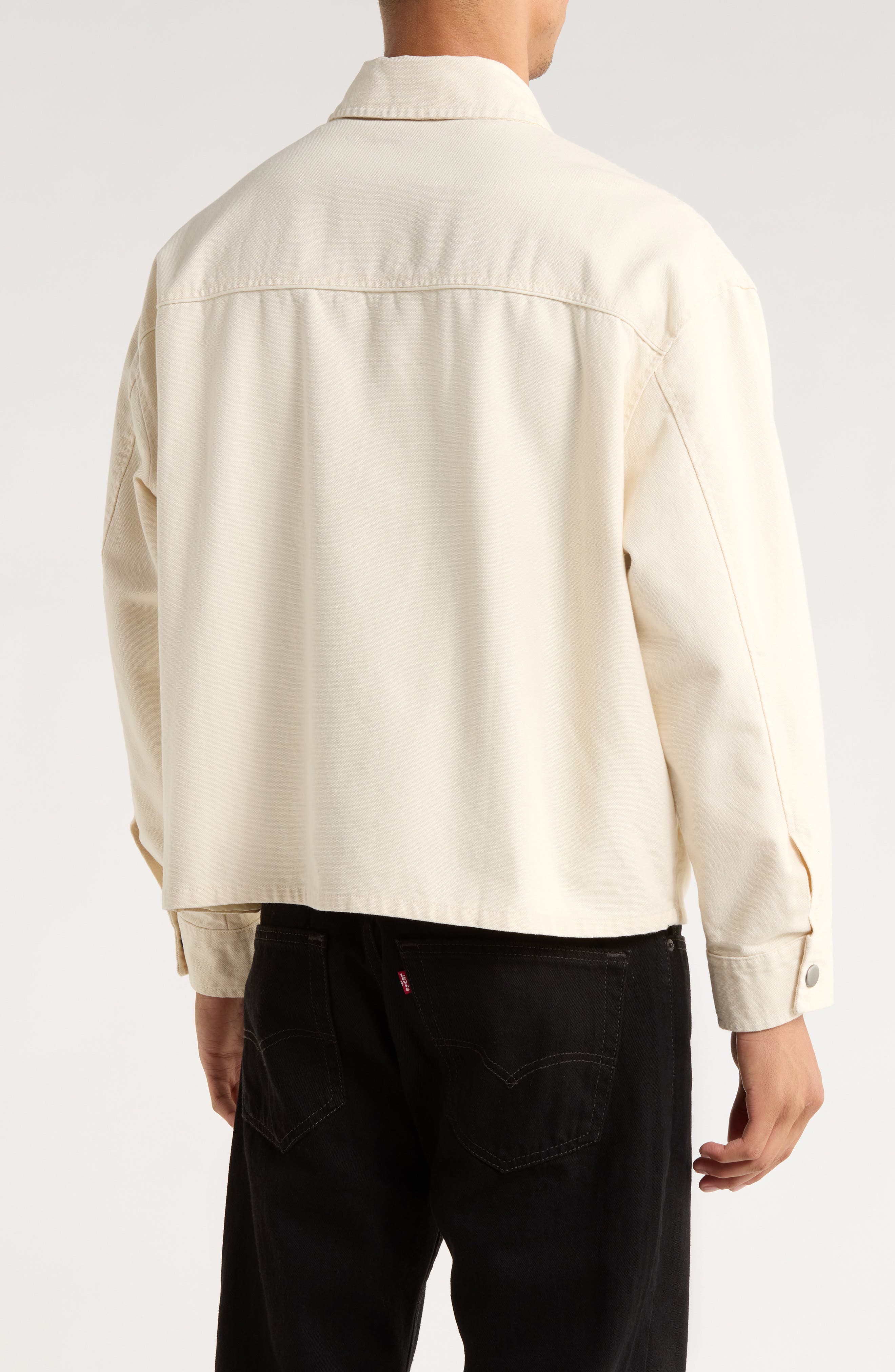 Artifacts in Motion Crop Cotton Jacket - image 2