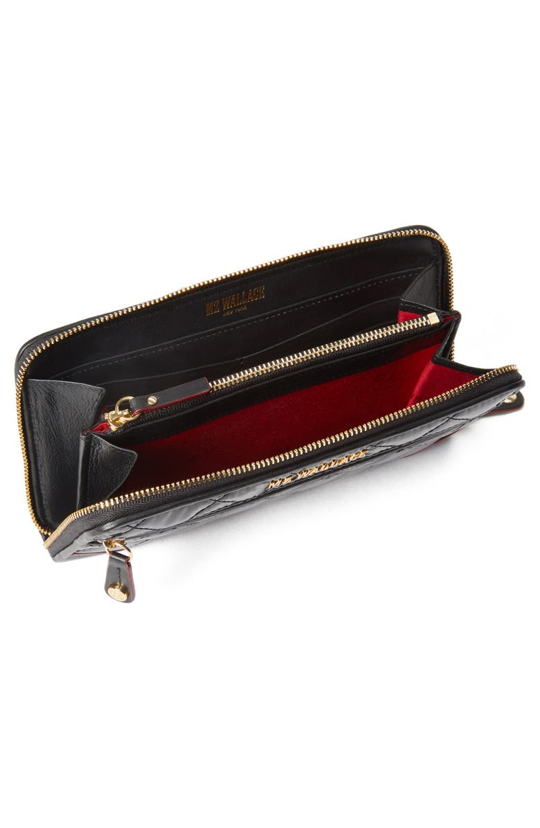 MZ Wallace Long Crosby Wallet, Alternate, color, 