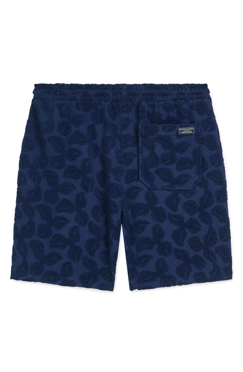 Scotch & Soda Jacquard Bermuda Shorts, Alternate, color, Pageant Blue