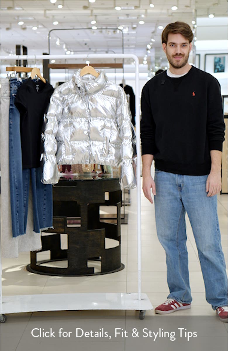 Crop Puffer Jacket, sales video thumbnail