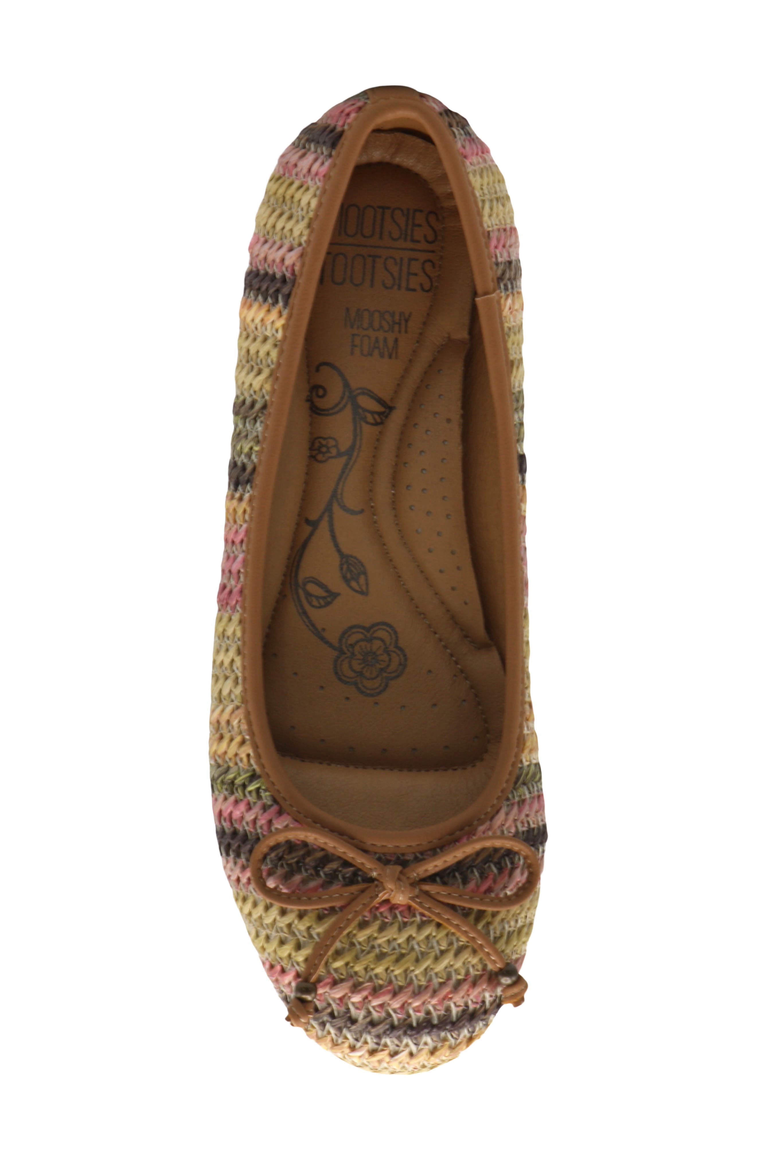 Cindrew Ballet Flat, Alternate, color, BROWN MULTI