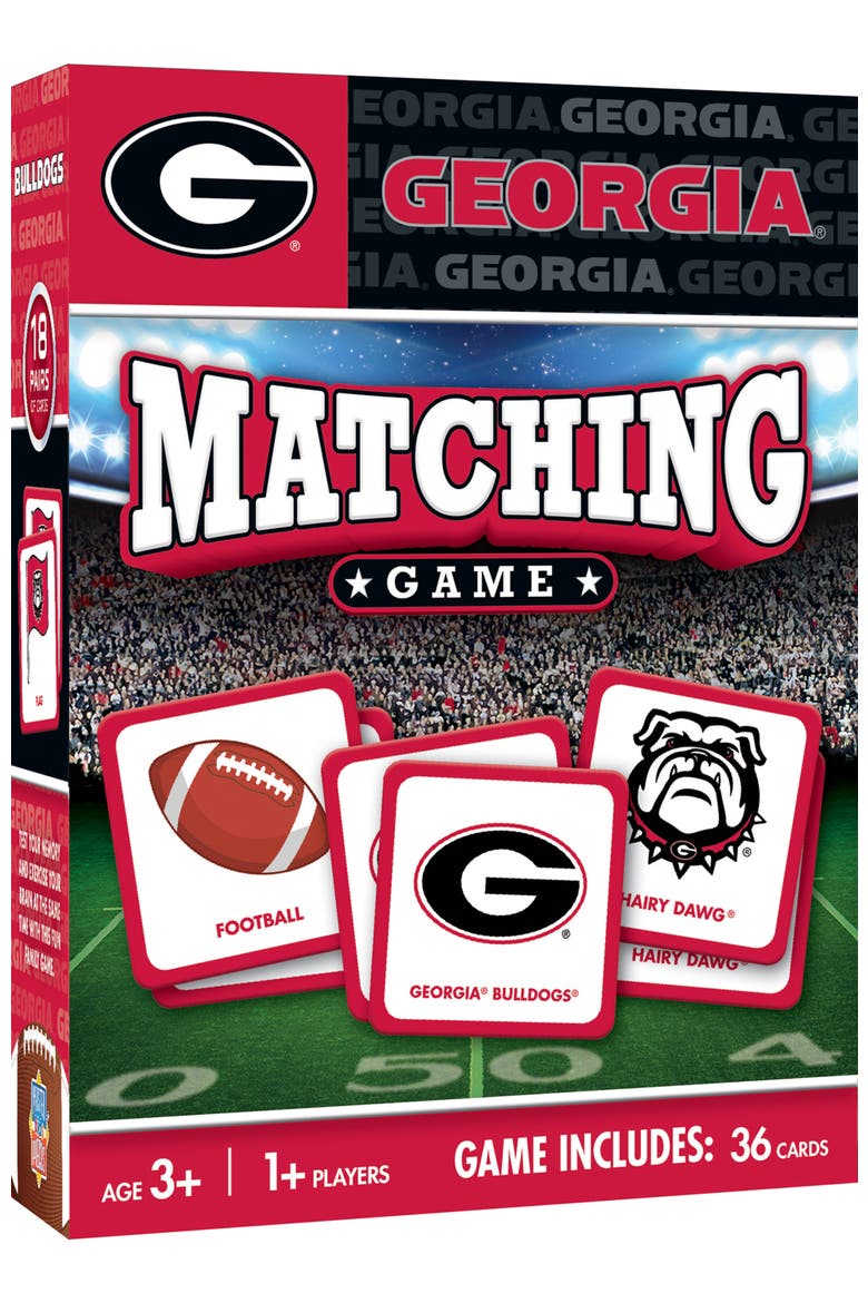 Georgia Bulldogs Matching Game, Main, color, Multicolor